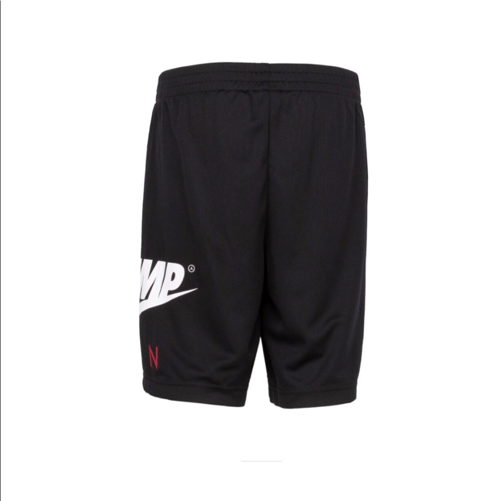 Air Jordan Youth Boys Mesh Black Shorts Medium